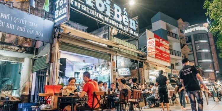 Tới Bến Food & Beer địa chỉ tụ họp ăn nhậu quen thuộc Quận 4 10 tới bến food & beer
