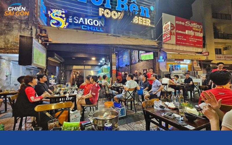Tới Bến Food & Beer địa chỉ tụ họp ăn nhậu quen thuộc Quận 4 18 tới bến food & beer