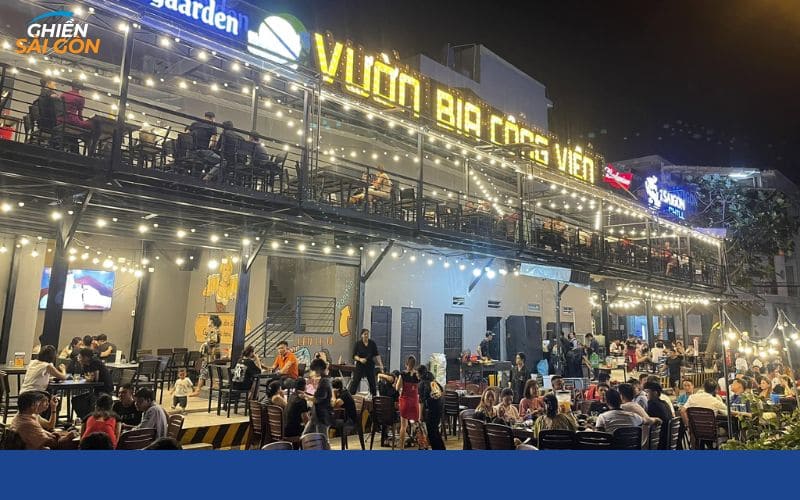 vườn bia công viên