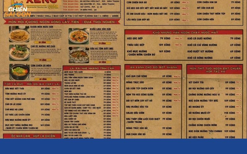 Xèng Quán Quận 6 và những trải nghiệm không nên bỏ lỡ 11 xèng quán quận 6