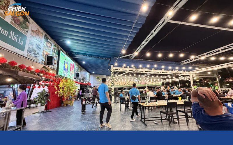 Ẩm Thực Sân Vườn Mái Lá Quận 7 quán nhậu bình yên giữa phố thị 8 ẩm thực sân vườn mái lá