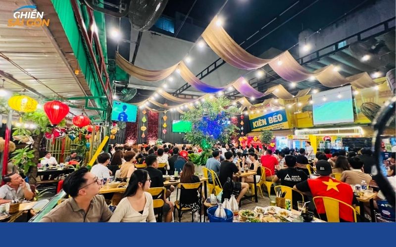 Bia hơi quận 7 Kiên Béo với bia tươi Hà Nội và nhiều mồi bén 8 bia hơi quận 7 kiên béo