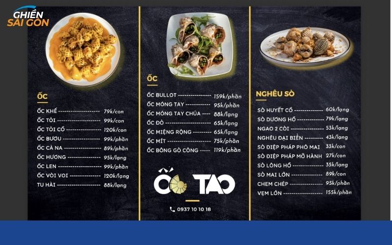 ốc tao quận 7