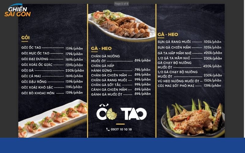 ốc tao quận 7