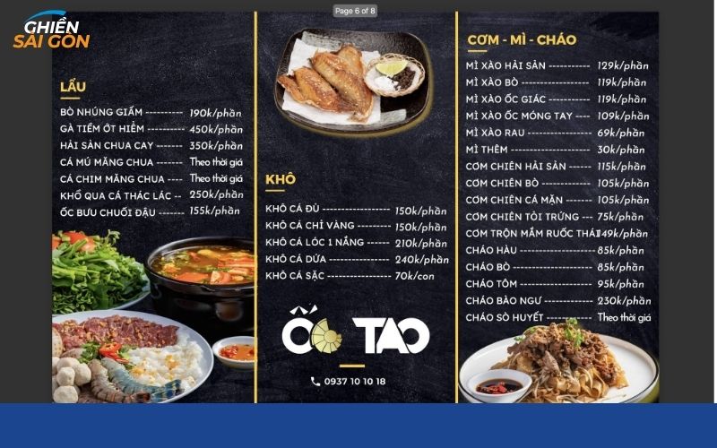 ốc tao quận 7