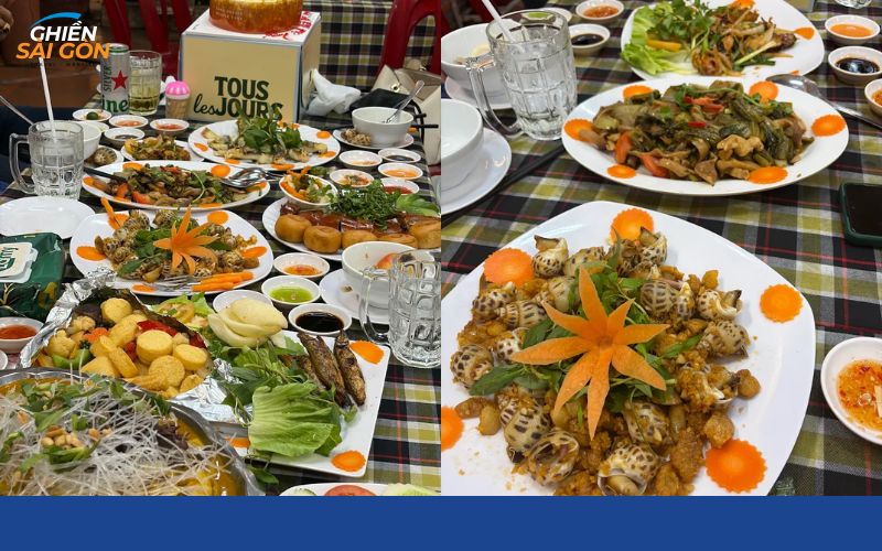 Quán ăn Vọng Các Quận 8 rộng rãi, món ngon thích hợp tụ họp bạn bè 10 quán ăn vọng các quận 8