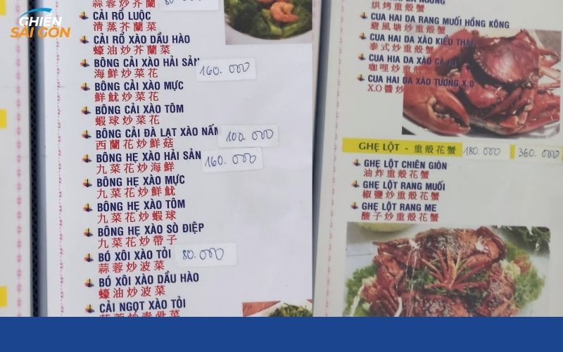 quán hải sản 157 nguyễn tri phương