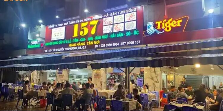 quán hải sản 157 nguyễn tri phương