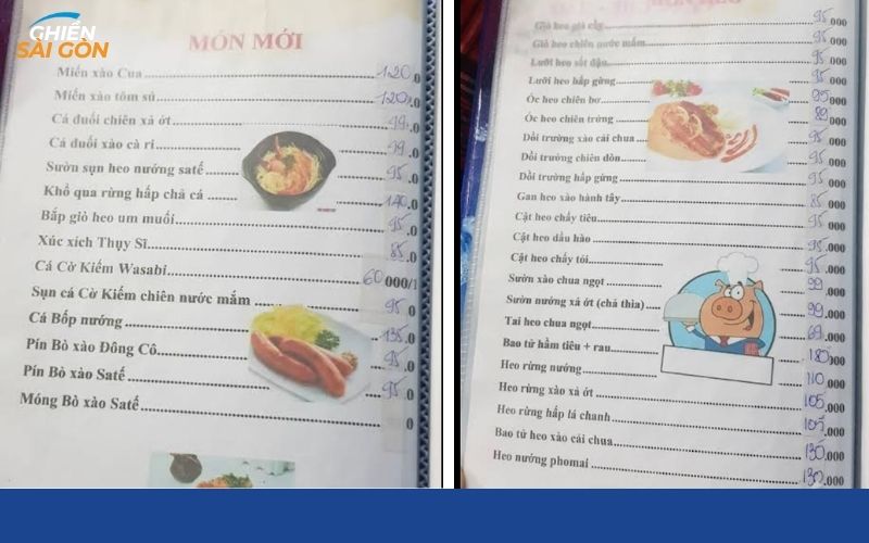 Quán Nhậu 543 với thực đơn đa dạng và không gian rộng rãi 10 quán nhậu 543