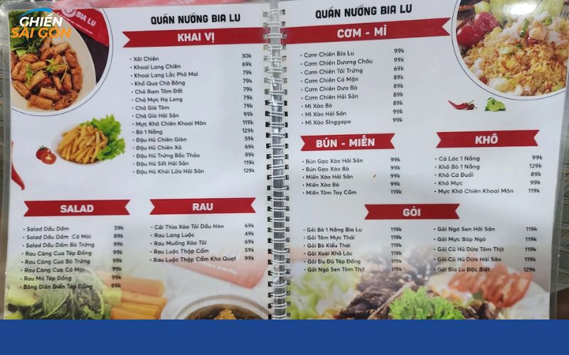 Quán nướng Bia Lu thưởng thức bằng lu sành độc đáo gần sân bay 9 quán nướng bia lu