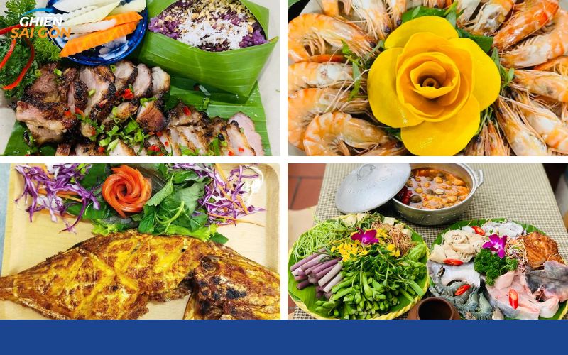 Quán nướng Bia Lu thưởng thức bằng lu sành độc đáo gần sân bay 11 quán nướng bia lu