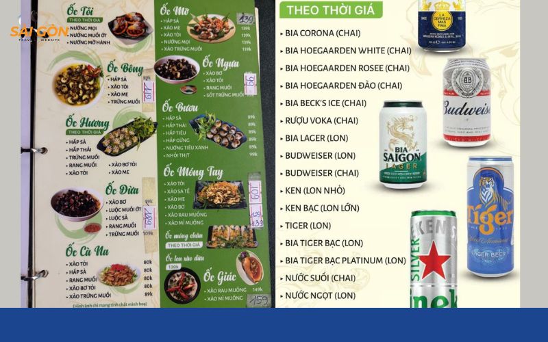 quán ốc thảo quận 8