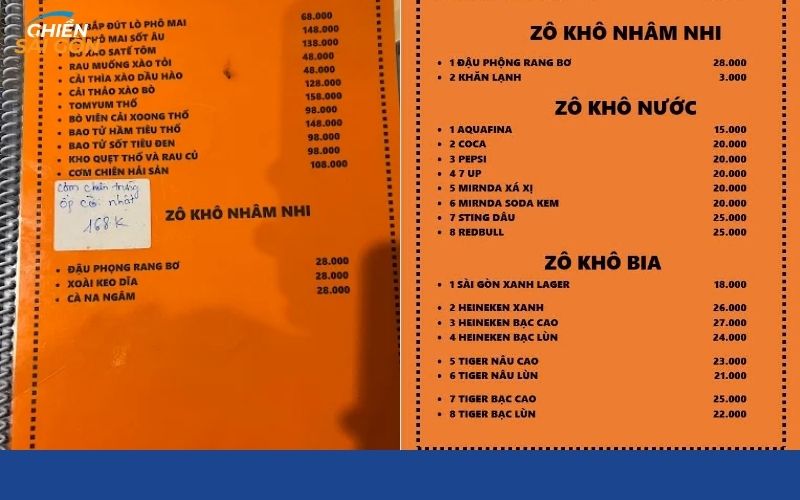 Ghé quán Zô Khô Trạm lai rai món ngon cực cuốn tại Quận 6 16 zô khô trạm