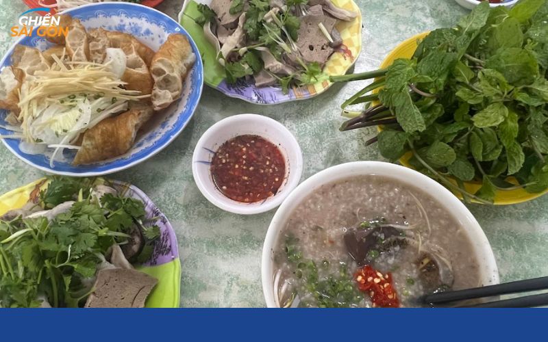cháo lòng bình tân