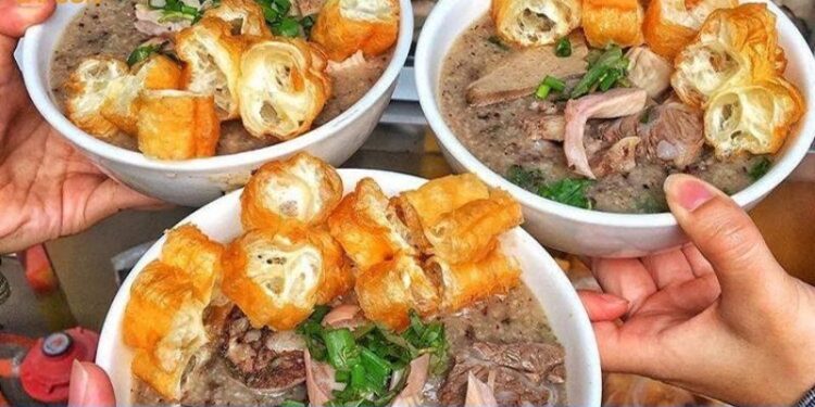cháo lòng bình tân