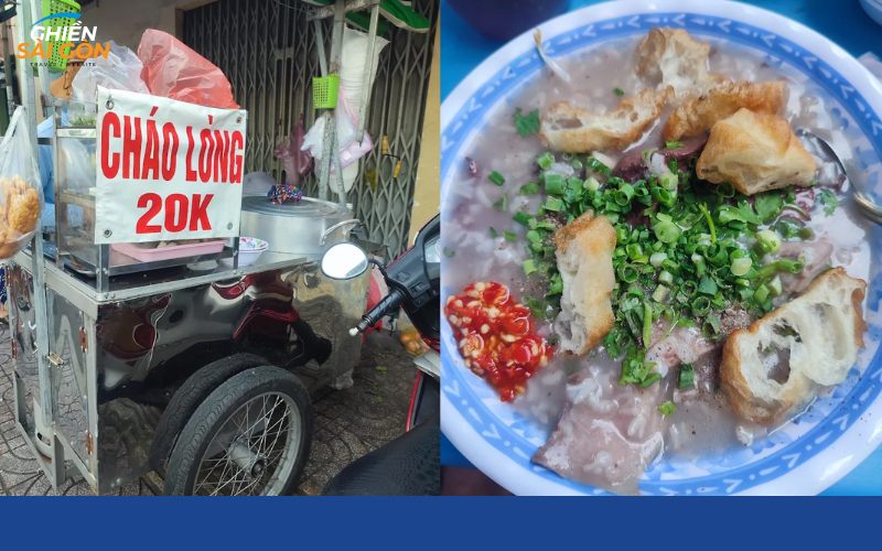 cháo lòng ngon quận 3