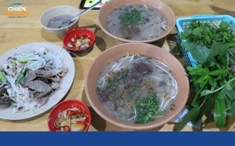 cháo lòng ngon quận 3