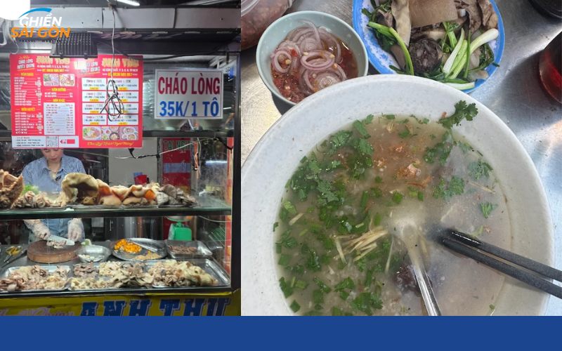 Những quán cháo lòng Quận 8 ngon, dồi béo, lòng sạch, dễ ăn 10 cháo lòng quận 8
