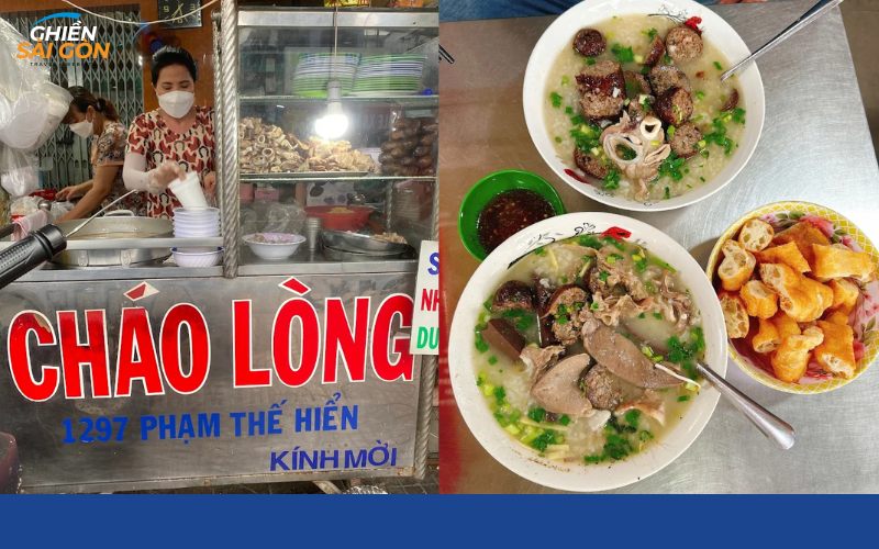 Những quán cháo lòng Quận 8 ngon, dồi béo, lòng sạch, dễ ăn 12 cháo lòng quận 8
