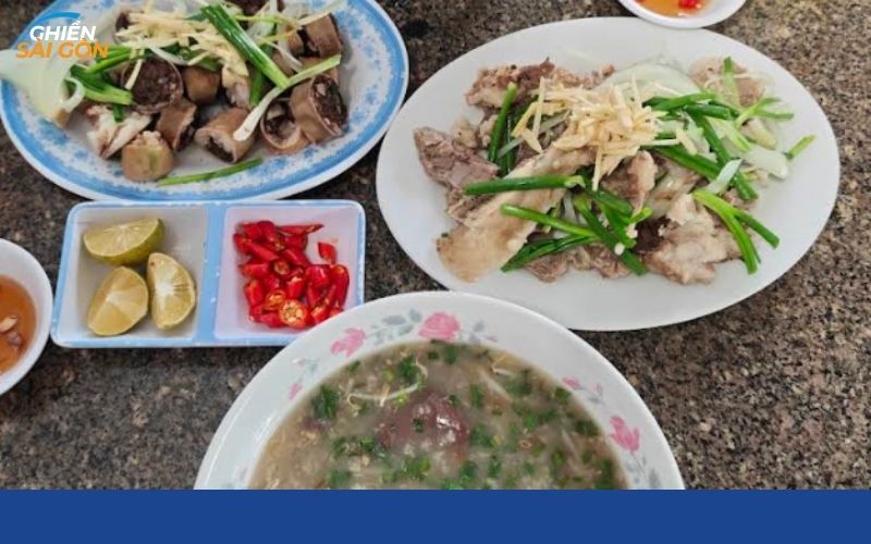 cháo lòng thủ đức