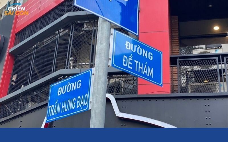 Đường Đề Thám - Tuyến đường du lịch và BĐS sôi động ở Sài Gòn 6 đường đề thám
