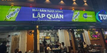 hải sản lập quán