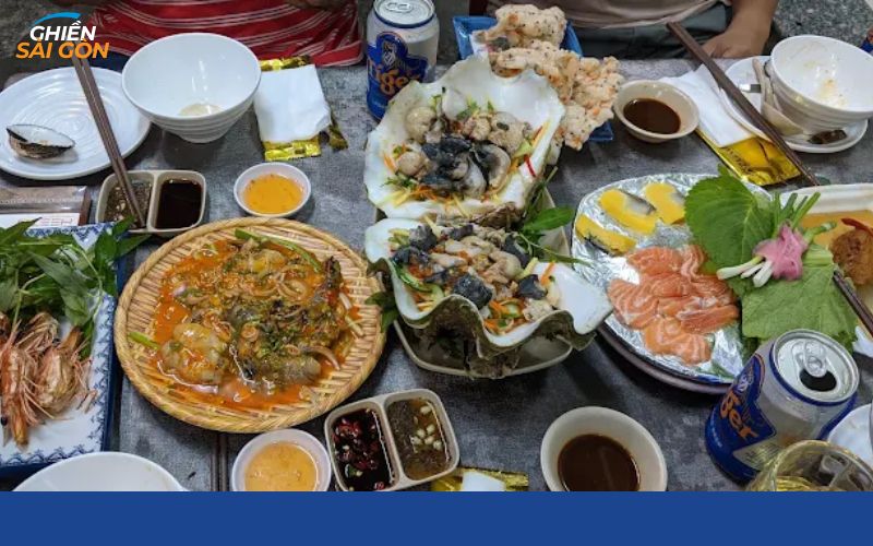 hải sản lập quán