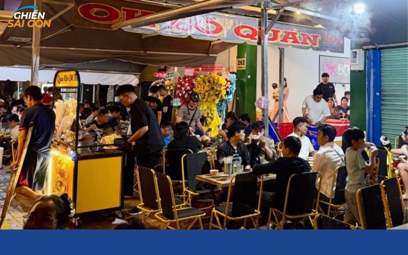 OK BỒ quán nhậu Quận 10 với món ngon và không gian trẻ trung 7 ok bồ