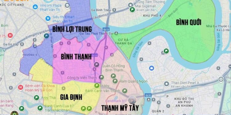 Phường 14 Bình Thạnh sau sáp nhập đổi thành phường gì? 5 phường 14 bình thạnh sau sáp nhập