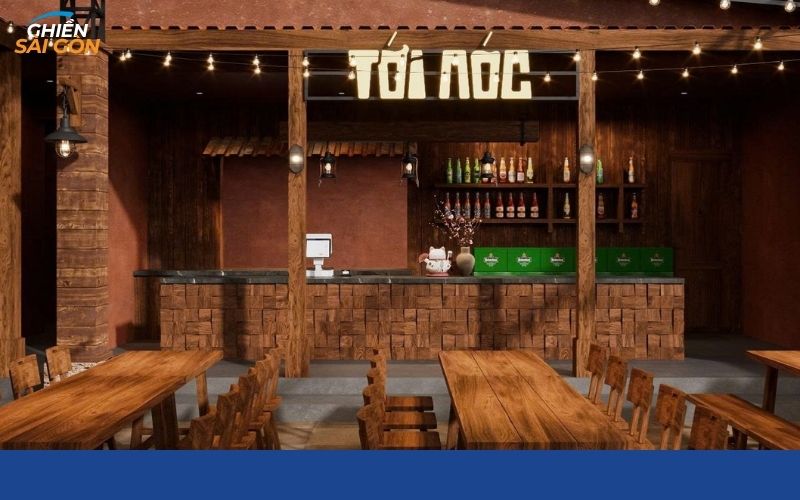 Quán nhậu Tới Nóc - Bia Lạnh, Mồi Bén quận 10 cực chill 7 tới nóc - bia lạnh & mồi bén quận 10