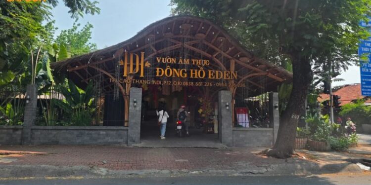 vườn ẩm thực đông hồ eden