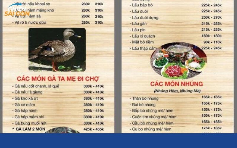 ẩm thực con bò vàng