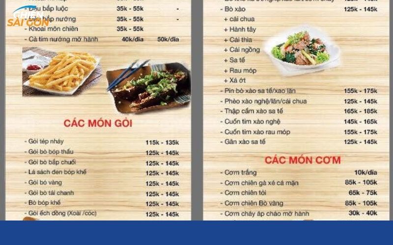 ẩm thực con bò vàng