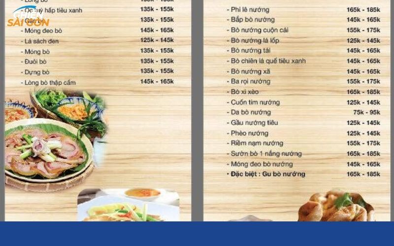 ẩm thực con bò vàng