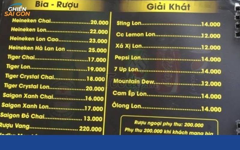 ẩm thực con bò vàng