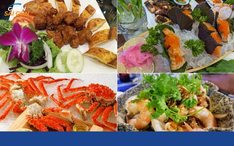 nhà hàng phi phố biển