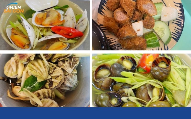 Ốc Luộc Hà Nguyên với không gian thoải mái, menu hấp dẫn 11 ốc luộc hà nguyên