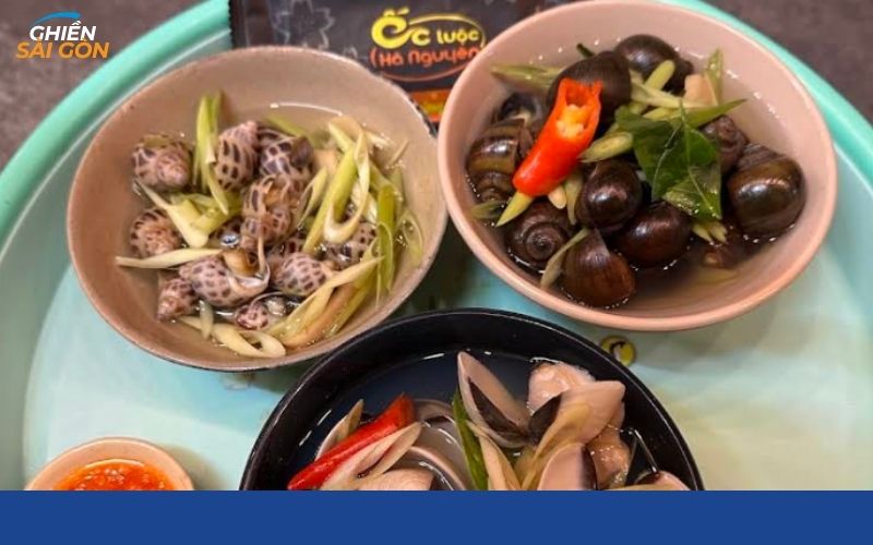 Ốc Luộc Hà Nguyên với không gian thoải mái, menu hấp dẫn 13 ốc luộc hà nguyên