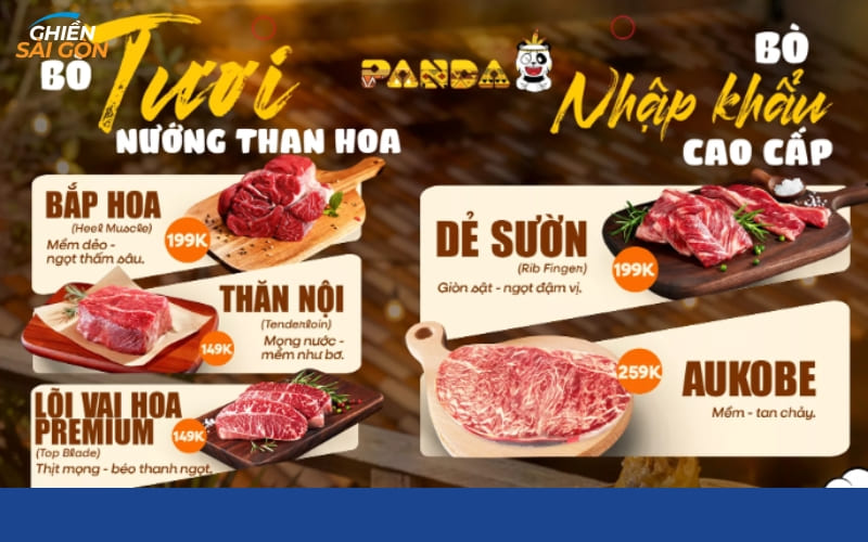 Quán nướng Panda Quận 10 bình dân cực kỳ thu hút giới trẻ 11 panda quận 10