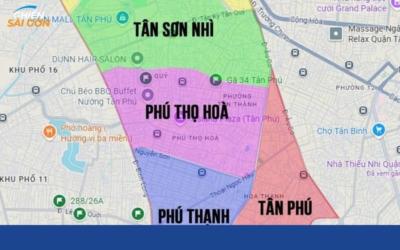 phường phú thọ hòa quận tân phú sau sáp nhập