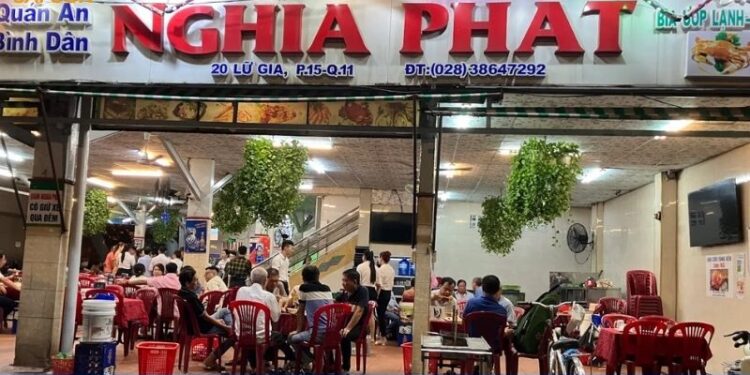 quán nghĩa phát 20 lữ gia