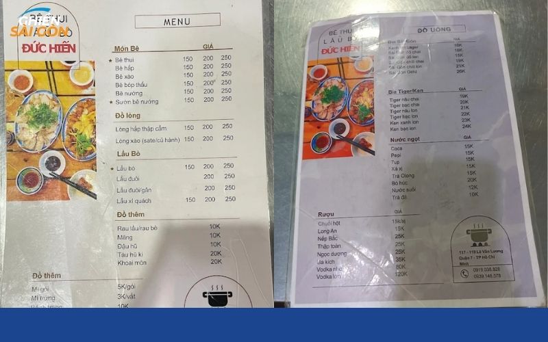 Lẩu bò Đức Hiến: Điểm hẹn ẩm thực đa dạng, hút khách nhất 9 lẩu bò đức hiến