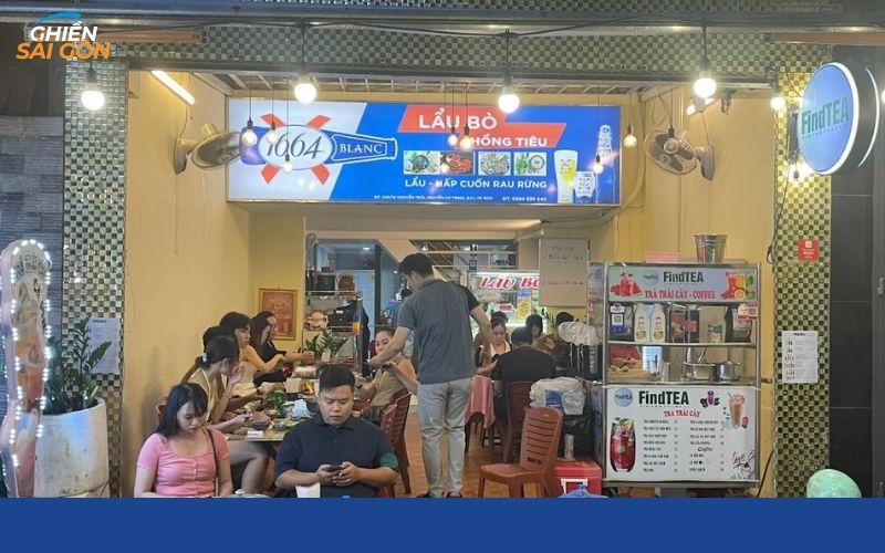 lẩu bò hồng tiêu