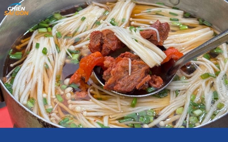 lẩu bò kho campuchia - vườn chuối