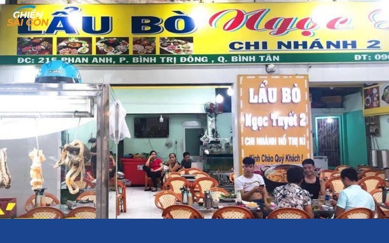 lẩu bò ngọc tuyết