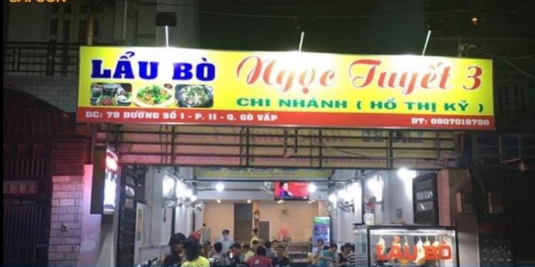 lẩu bò ngọc tuyết