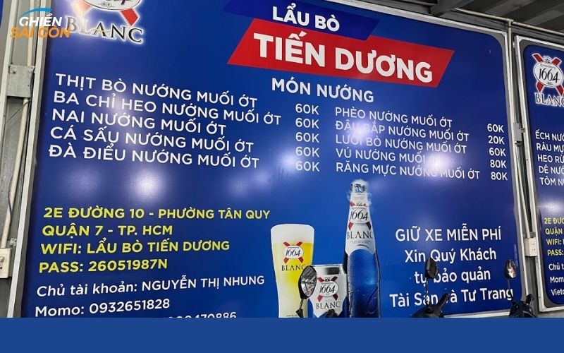 Lẩu Bò Tiến Dương Quận 7: Quán Ăn Ngon Đậm Đà Giá Rẻ Đáng Thử 8 lẩu bò tiến dương quận 7