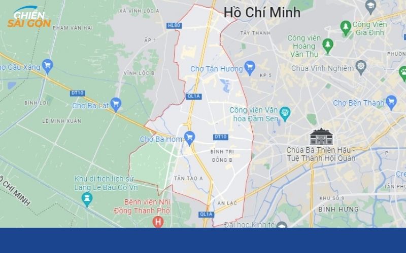 quận bình tân sau sáp nhập