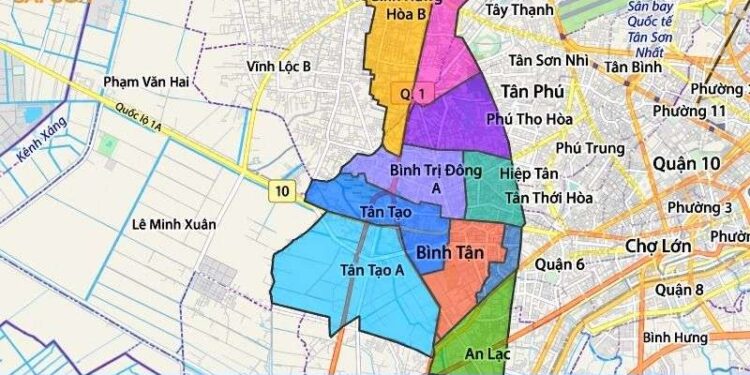 quận bình tân sau sáp nhập