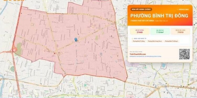 phường bình trị đông quận bình tân sau sáp nhập